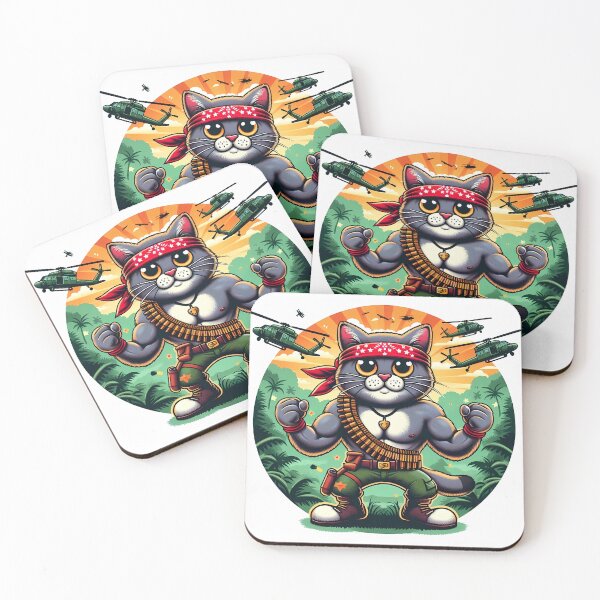 Item preview, Rambo cat designed and sold by mariacatsfan.