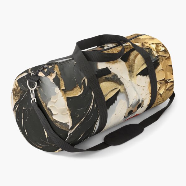 Item preview, torn paper collage with gold leaf accents designed and sold by dcrc.