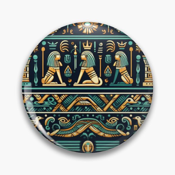 Item preview, Antiguo Egipto Jeroglíficos thoth -antiguo cartel de la deidad egipcia arte de la pared designed and sold by CoffeeIsATrip.