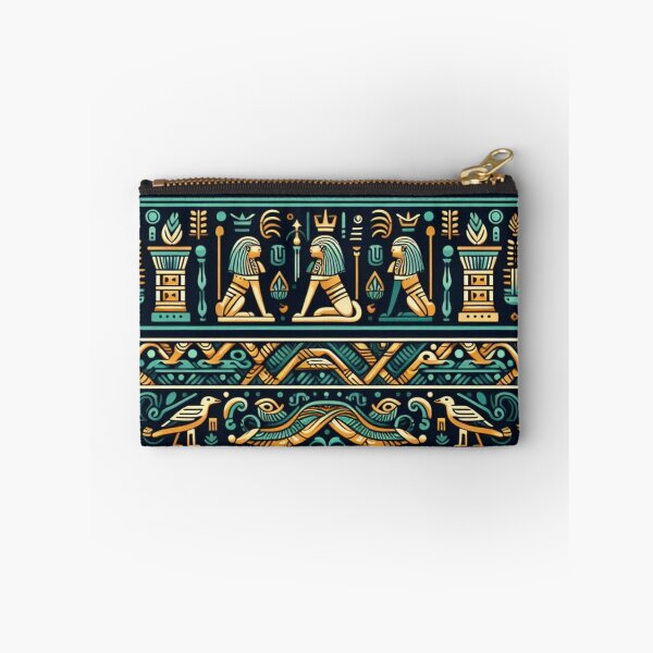 Item preview, Ancient Egypt Hieroglyphs thoth -ancient Egyptian Deity Poster Wall Art designed and sold by CoffeeIsATrip.