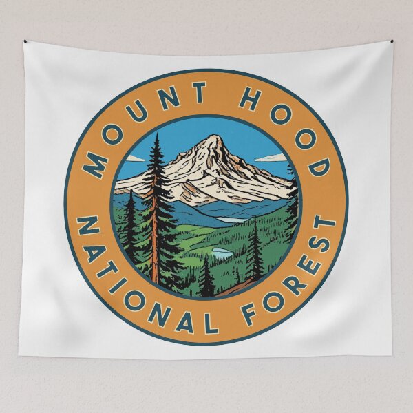 Item preview, Mount Hood National Forest designed and sold by Decal Mania.
