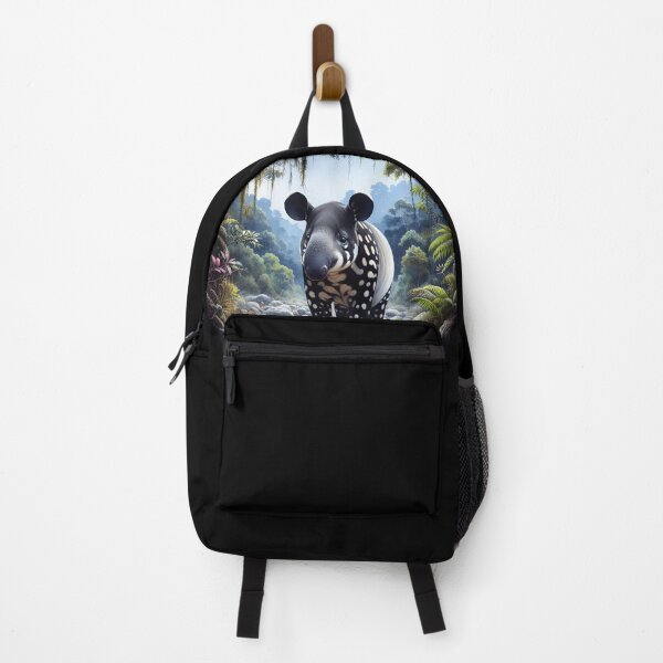 Item preview, Malayan tapir animal art designed and sold by RubisLeaf.