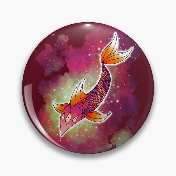 Item preview, Space Fish Red designed and sold by FritzFliza.