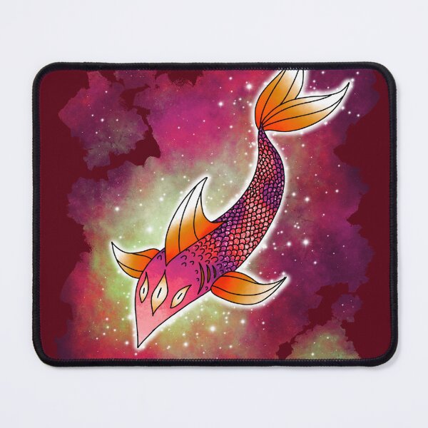 Item preview, Space Fish Red designed and sold by FritzFliza.
