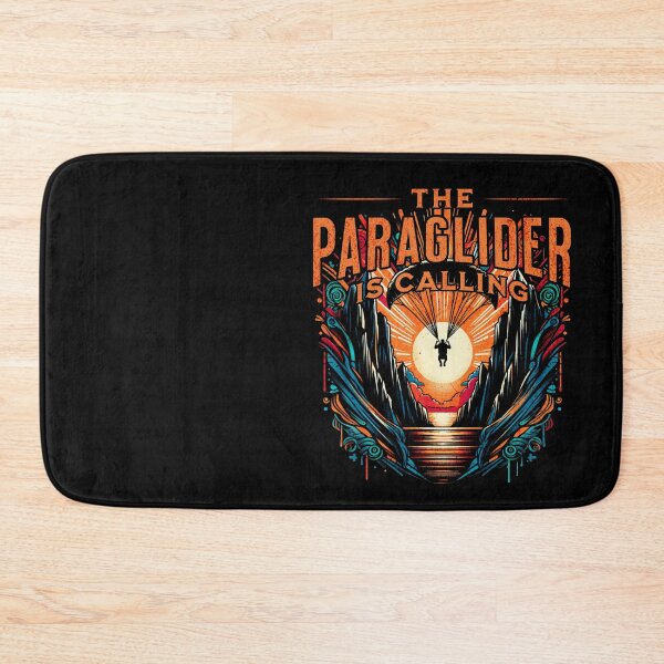 Item preview, The Paraglider is Calling Retro Design designed and sold by RedDesignSyc.