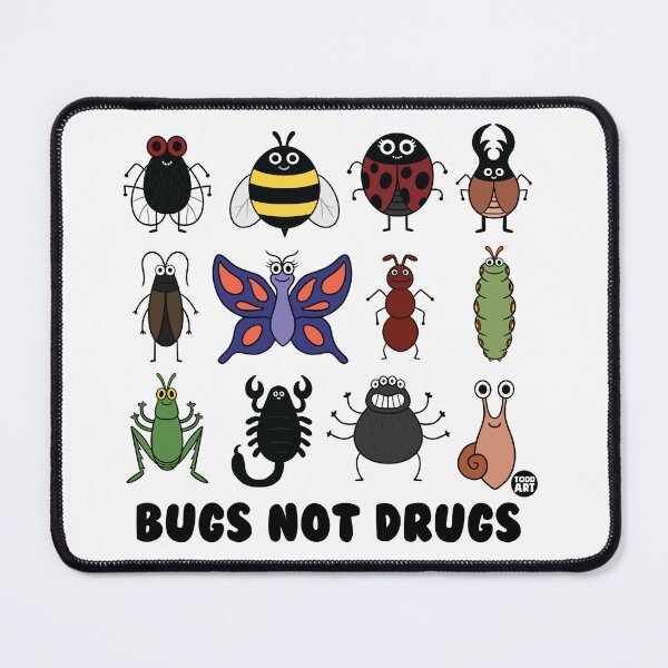 Item preview, BUGS NOT DRUGS designed and sold by TODD GOLDMAN.