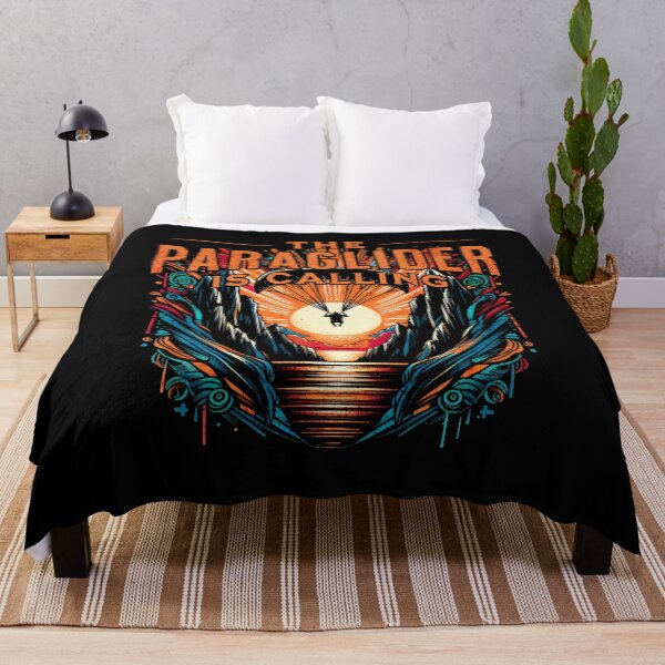 Item preview, The Paraglider is Calling Retro Design designed and sold by RedDesignSyc.