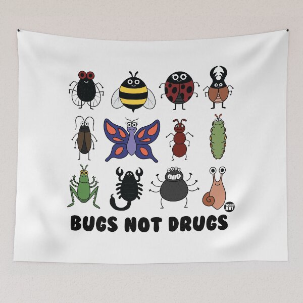 Item preview, BUGS NOT DRUGS designed and sold by TODD GOLDMAN.
