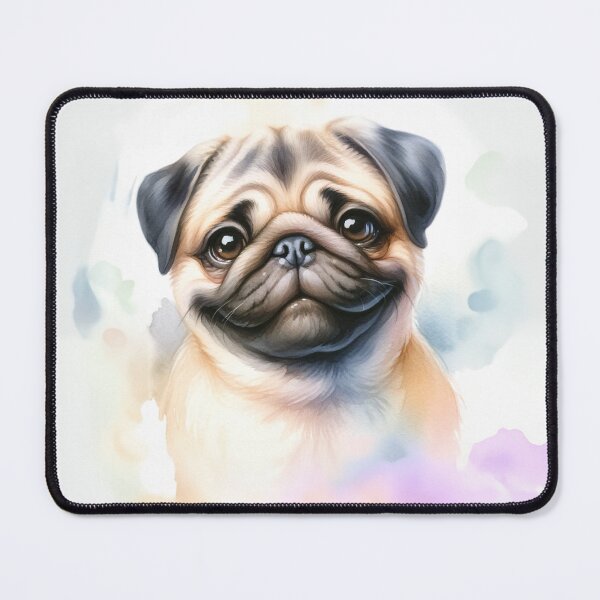 Item preview, Gentle Gaze of a Pug designed and sold by ArtArchive-KK.