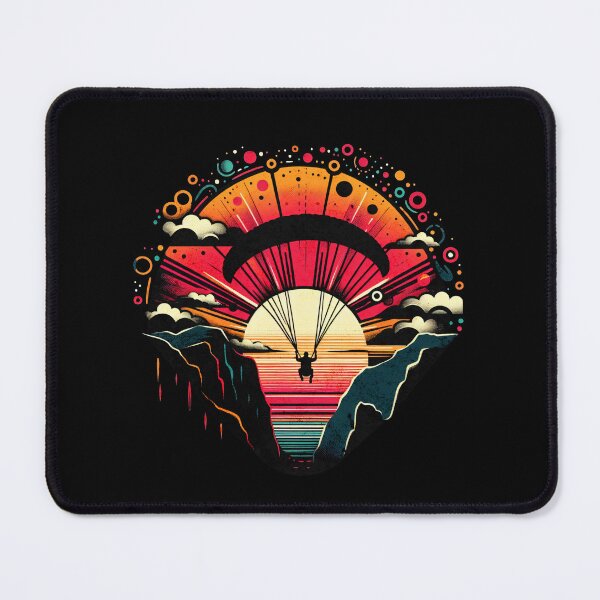 Item preview, Retro Vintage Paragliding Design designed and sold by RedDesignSyc.
