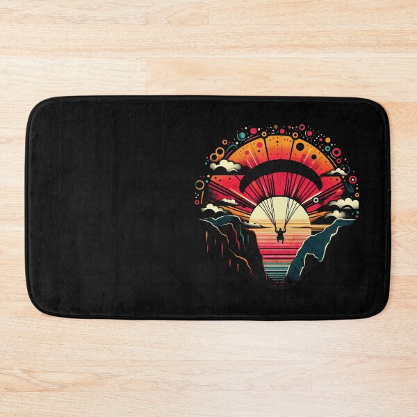Item preview, Retro Vintage Paragliding Design designed and sold by RedDesignSyc.