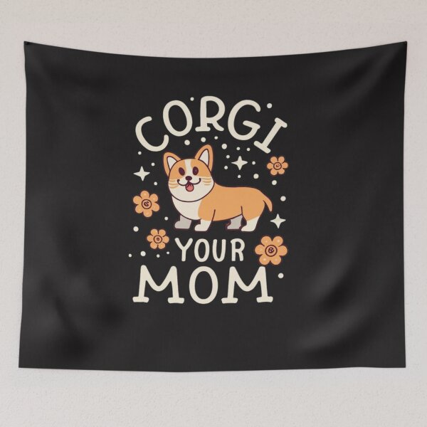 Artikelvorschau, Corgi-Hundemama entworfen und verkauft von Moad Fahim.