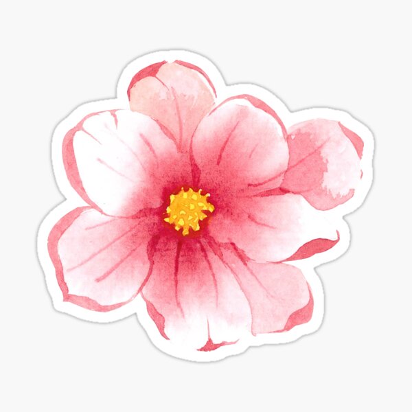 Item preview, Magnolia Flower Pink designed and sold by Cobalt Blue Watercolors.