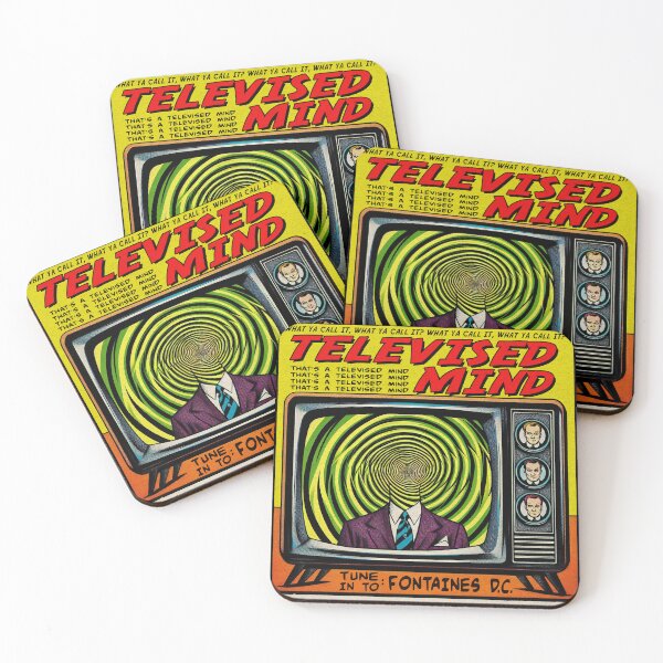 Item preview, Televised Mind - Fontaines DC designed and sold by Wanderdreaming.