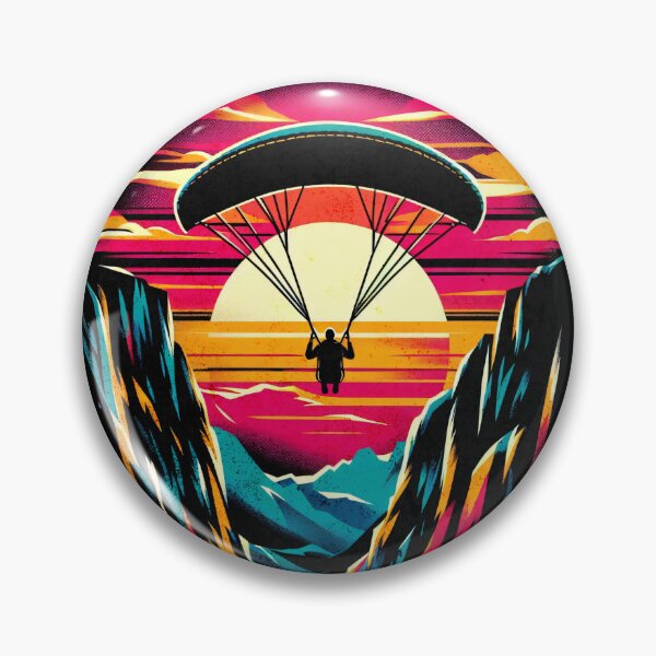 Item preview, Paragliding Wings of Freedom Design designed and sold by RedDesignSyc.