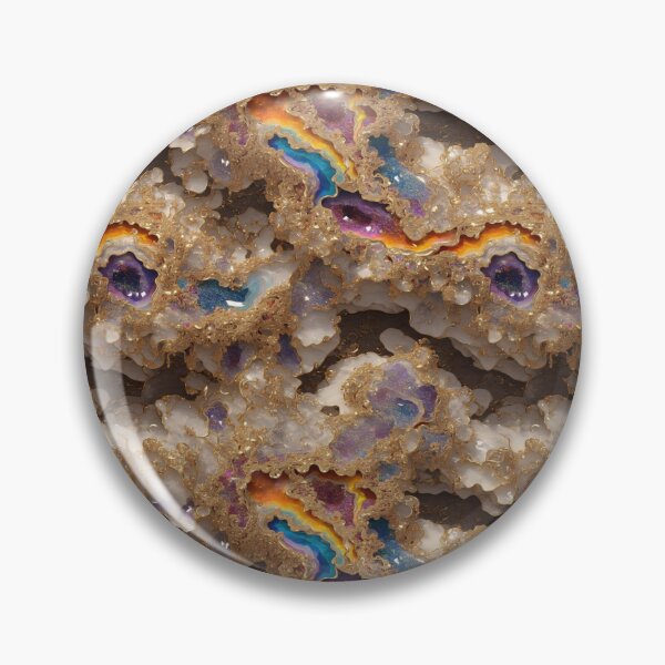 Item preview, White Rainbow Geode Seamless Pattern  designed and sold by PaxtonProjects.