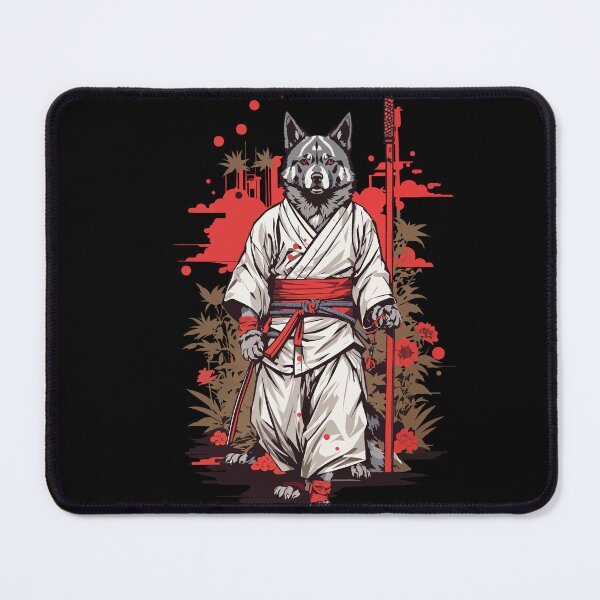 Item preview, Dogs Yokai Art Japan Aesthetics Design designed and sold by LuminOrb.