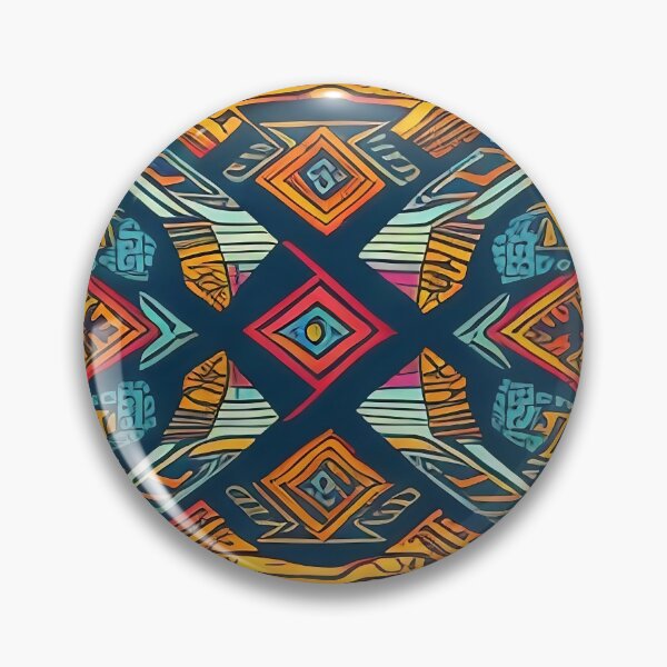 Item preview, Tribal pattern design pink blue designed and sold by operossa.