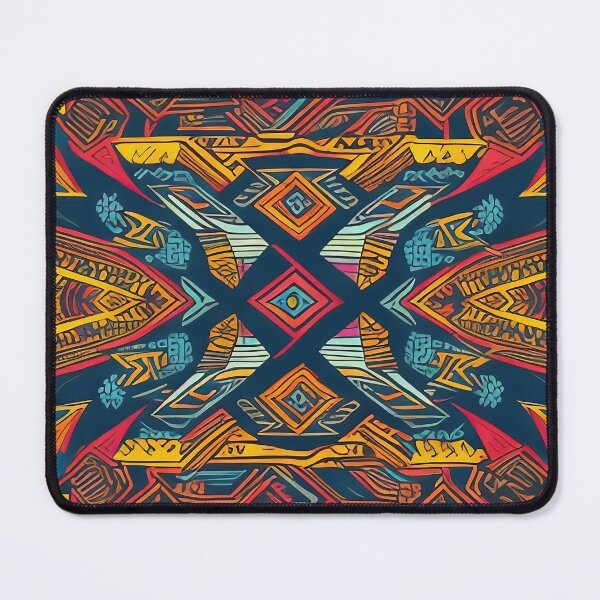 Item preview, Tribal pattern design pink blue designed and sold by operossa.