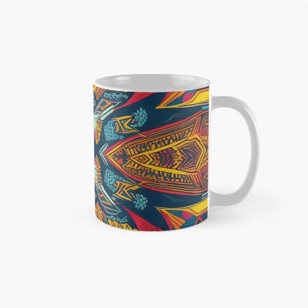 Item preview, Tribal pattern design pink blue designed and sold by operossa.
