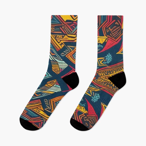 Item preview, Tribal pattern design pink blue designed and sold by operossa.