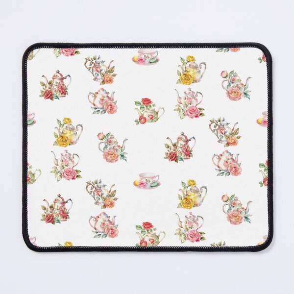 Item preview, Tea Time - Watercolor Flower Teapots  designed and sold by silviaol.