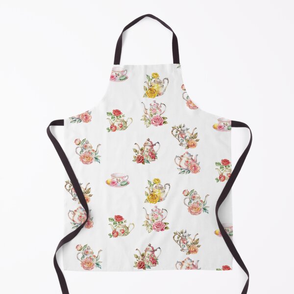Item preview, Tea Time - Watercolor Flower Teapots designed and sold by silviaol.