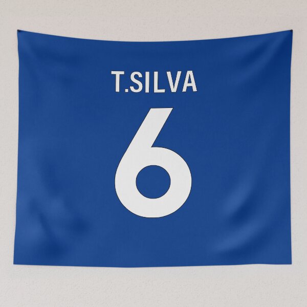 Item preview, Thiago Silva Blues Home Kit 23/24 designed and sold by Alimator.