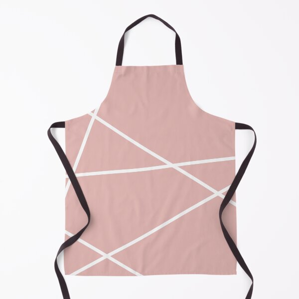 Item preview, preppy minimal Chic Blush pink  White lines Pink Geometric Pattern designed and sold by LEILA ART SPACE.