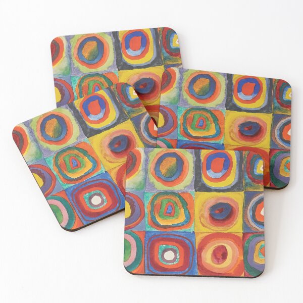Item preview, Kandinsky | Color Study, Squares with Concentric Circles,  1913   designed and sold by BossyCatHome.
