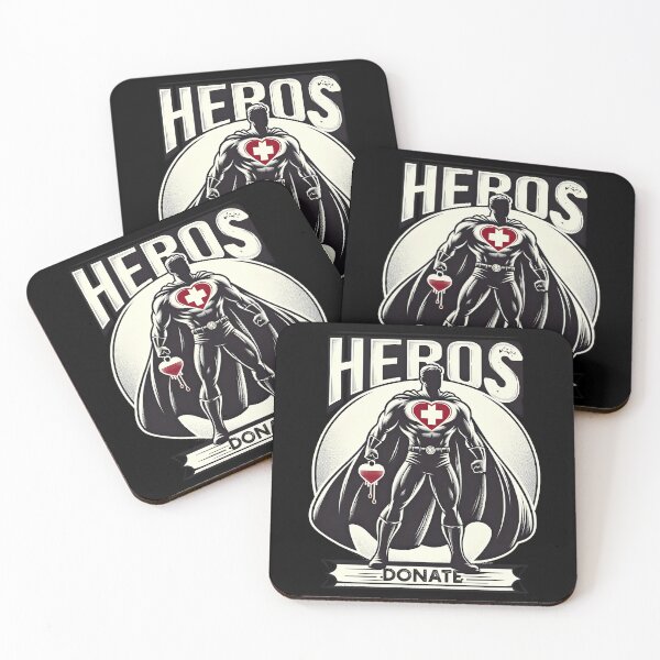 Item preview, Superhero Blood Donor Heroic Graphic Blood Donation Campaign Tee - blood donation awareness  designed and sold by MAPDDesigns.
