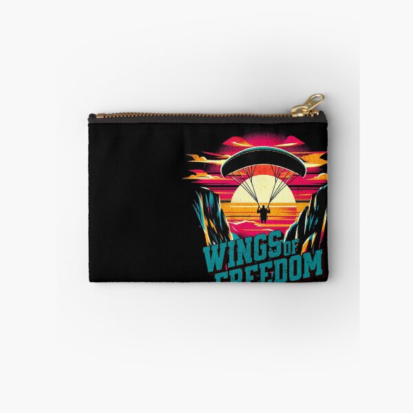 Item preview, Paragliding Wings of Freedom Vibrant Retro Design designed and sold by RedDesignSyc.