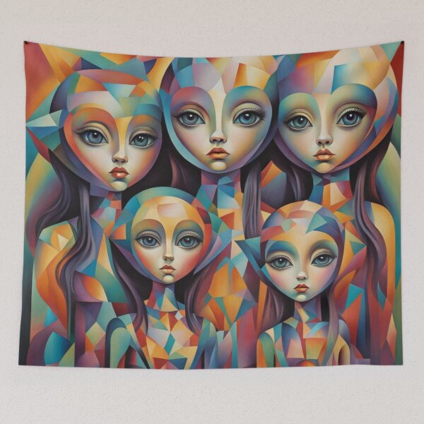 Item preview, Five Little Sisters designed and sold by Owl-o-the-wisp.