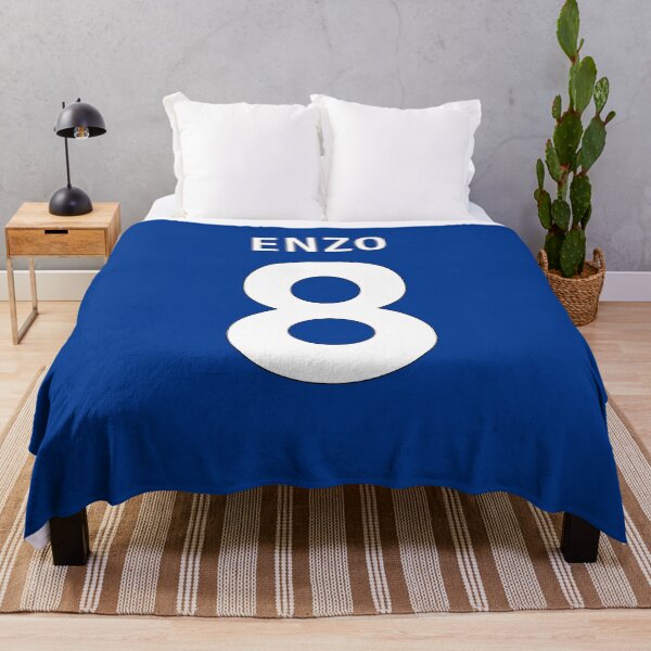 Item preview, Enzo Fernandez blues Home Kit 23/24 designed and sold by Alimator.