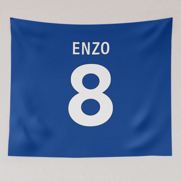 Item preview, Enzo Fernandez blues Home Kit 23/24 designed and sold by Alimator.