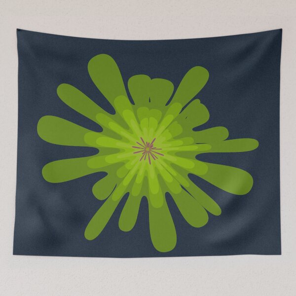 Item preview, Very Green Blossom Stellate designed and sold by Tactux - Digital Artist.