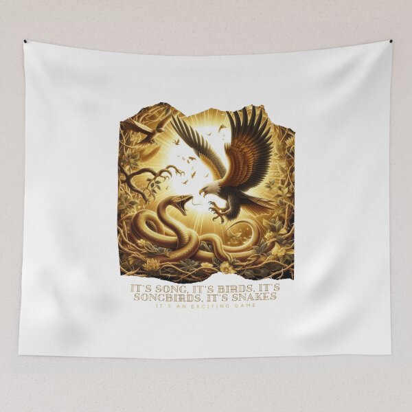 Item preview, a ballad of songbirds and snakes T-Shirt designed and sold by Ziromayki ⭐⭐⭐⭐⭐.
