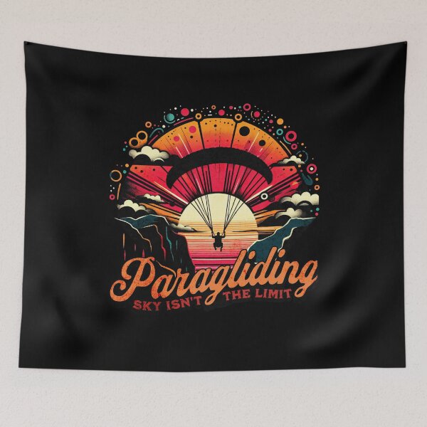 Item preview, Paragliding Sky isn't the Limit Design designed and sold by RedDesignSyc.