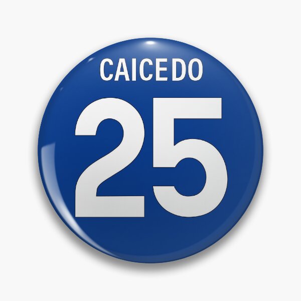 Item preview, Moisés Caicedo blues Home Kit 23/24 designed and sold by Alimator.
