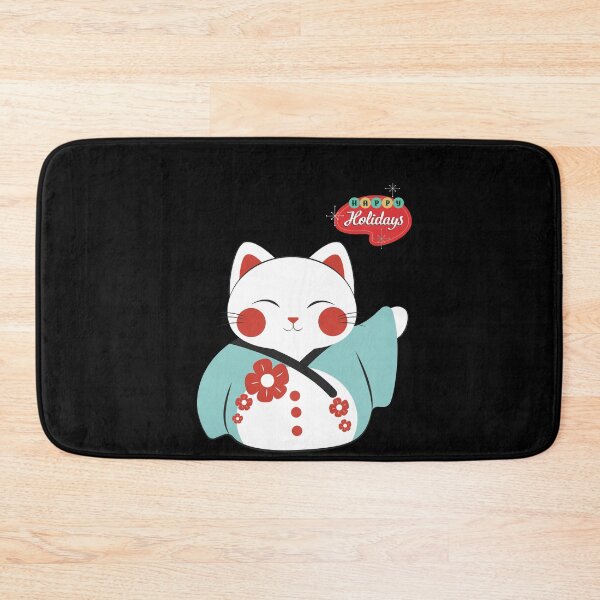 Item preview, Happy Holdidays - Japanese blessing lucky Cute cat designed and sold by Similce.