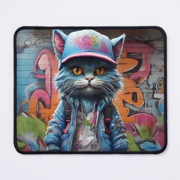 Item preview, Graffiti Cat designed and sold by ProfArtStudio.