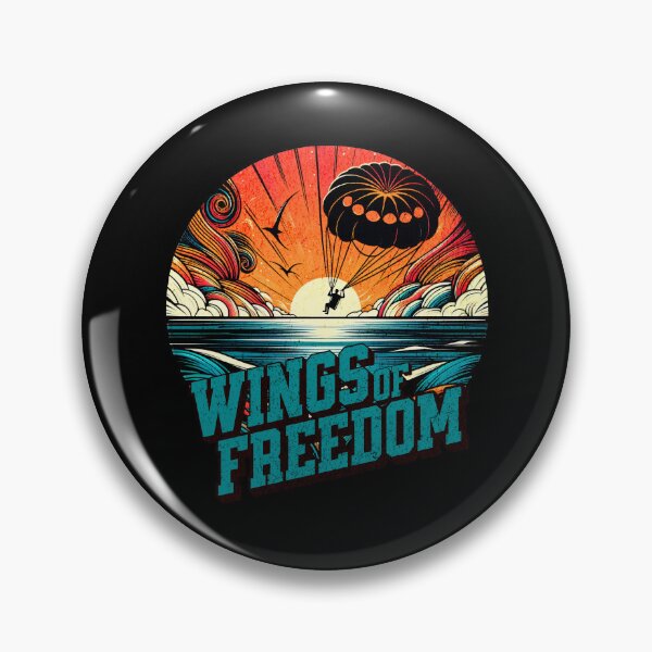 Item preview, Wings of Freedom Parasailing Design designed and sold by RedDesignSyc.