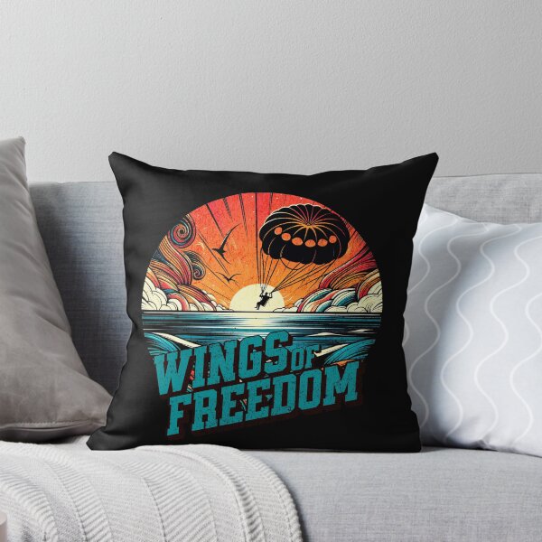 Item preview, Wings of Freedom Parasailing Design designed and sold by RedDesignSyc.