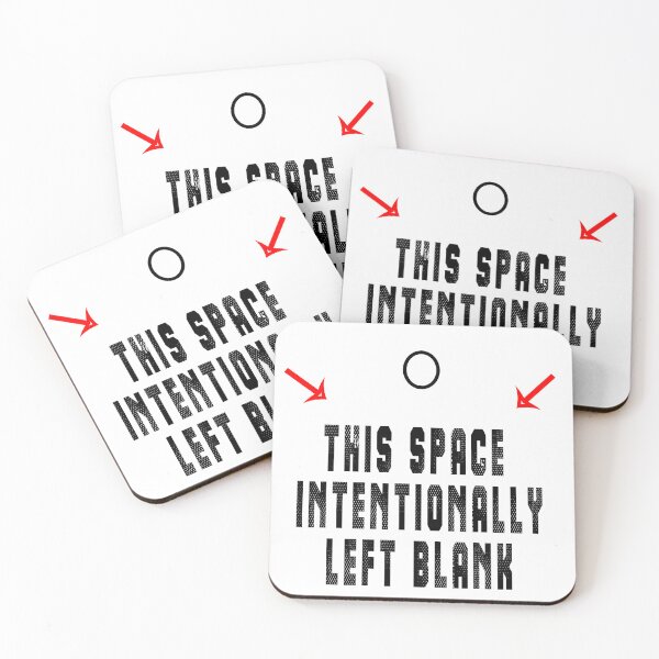 Item preview, THIS SPACE INTENTIONALLY LEFT BLANK  designed and sold by infinitty art.