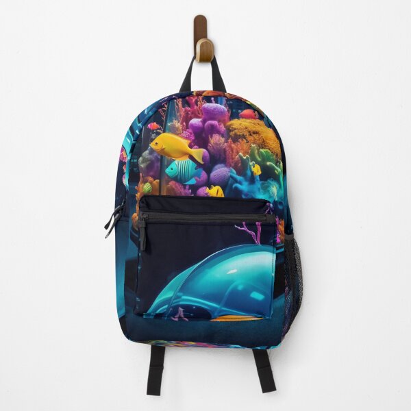 Item preview, Neon Aquarium Bus in the City Night designed and sold by oanaunciuleanu.