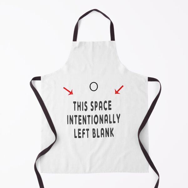 Item preview, THIS SPACE INTENTIONALLY LEFT BLANK designed and sold by infinitty art.