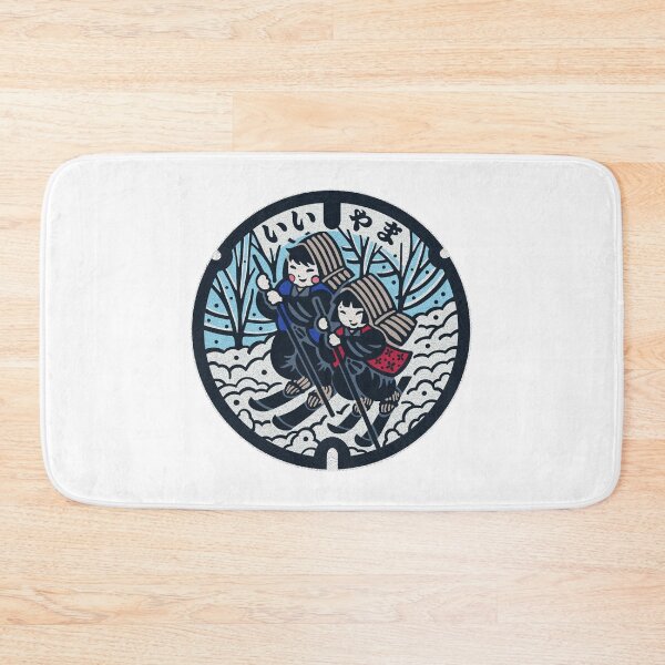 Item preview, Iiyama City Manhole Cover Art designed and sold by Musashi1996Art.