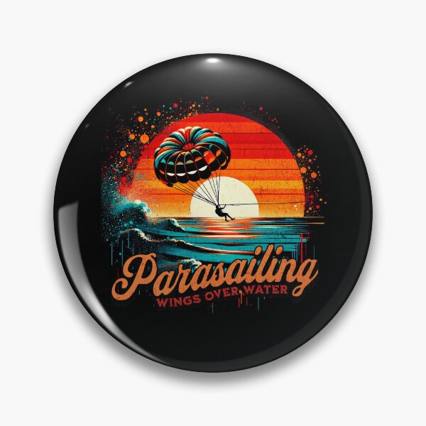 Item preview, Parasailing Wings over Water Design designed and sold by RedDesignSyc.