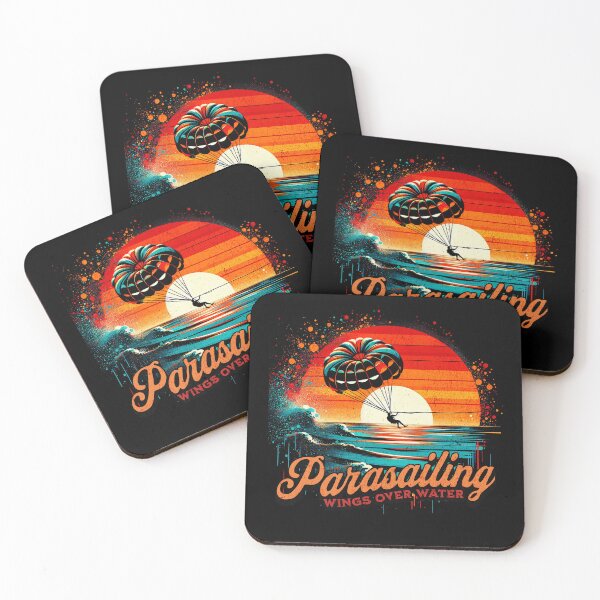 Item preview, Parasailing Wings over Water Design designed and sold by RedDesignSyc.