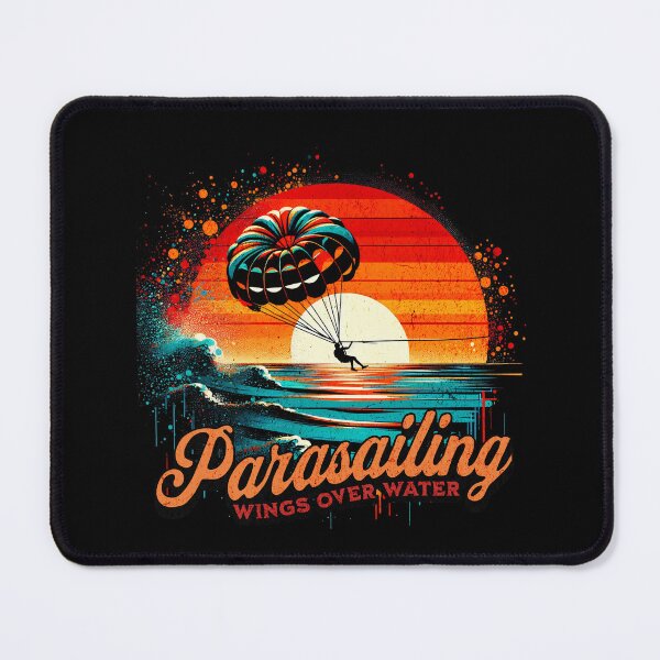 Item preview, Parasailing Wings over Water Design designed and sold by RedDesignSyc.